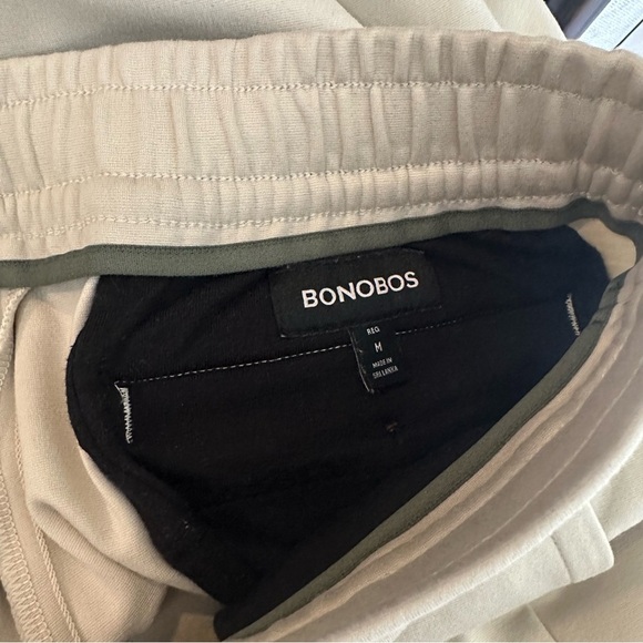 Bonobos Men’s Medium The Homestretch Jogger Cream Minimalist Athletic Gorpcore - Picture 7 of 8